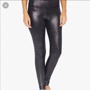 Beyond Yoga Black Shimmer Legging